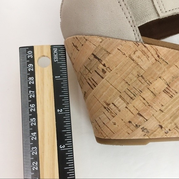 Rockport Women's Briah Taupe Leather‎ Gladiator Wedge Sandals Shoes 10 - Picture 8 of 14